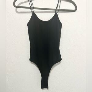 Women’s bodycon black bodysuit size small NWOT